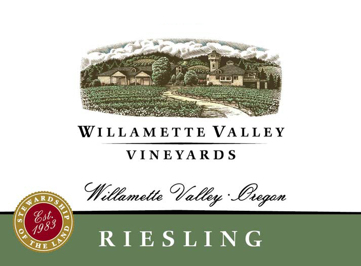 Willamette Valley Vineyards - Riesling label