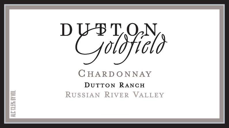 Dutton Goldfield - Dutton Ranch Chardonnay label