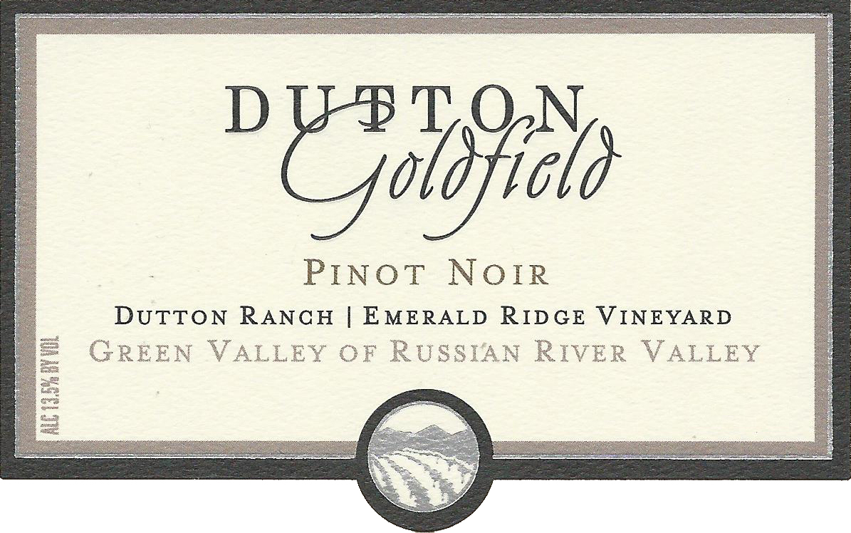 Dutton Goldfield - Emerald Ridge Pinot Noir label