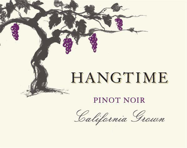 Hangtime - Pinot Noir label