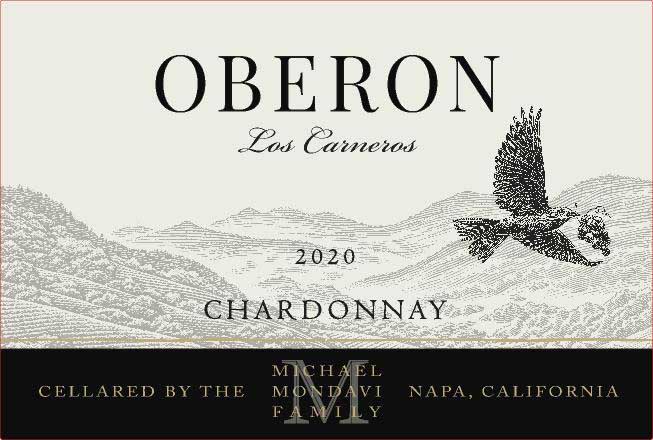 Oberon - Chardonnay - Los Carneros label