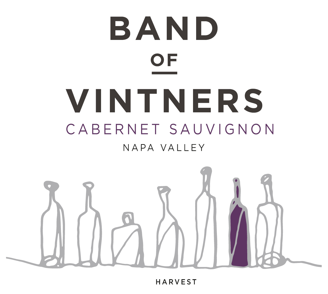 Band of Vintners - Cabernet Sauvignon label