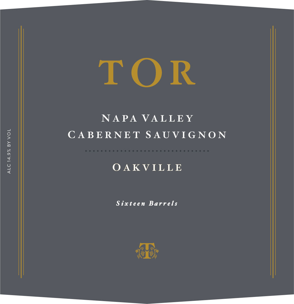 TOR - Cabernet Sauvignon - Oakville label