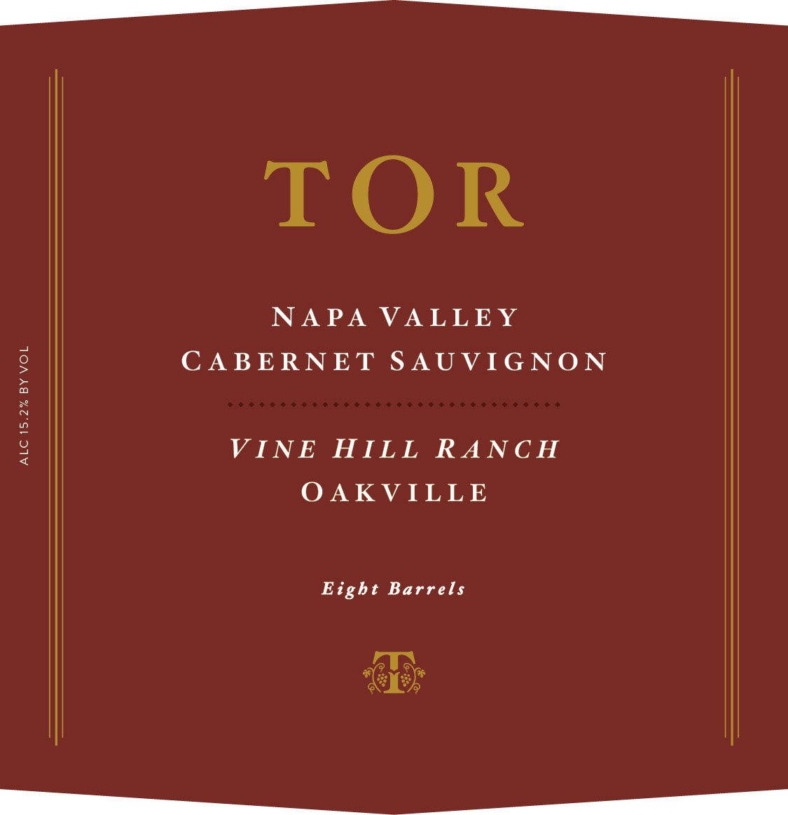 TOR - Cabernet Sauvignon - Vine Hill Ranch label