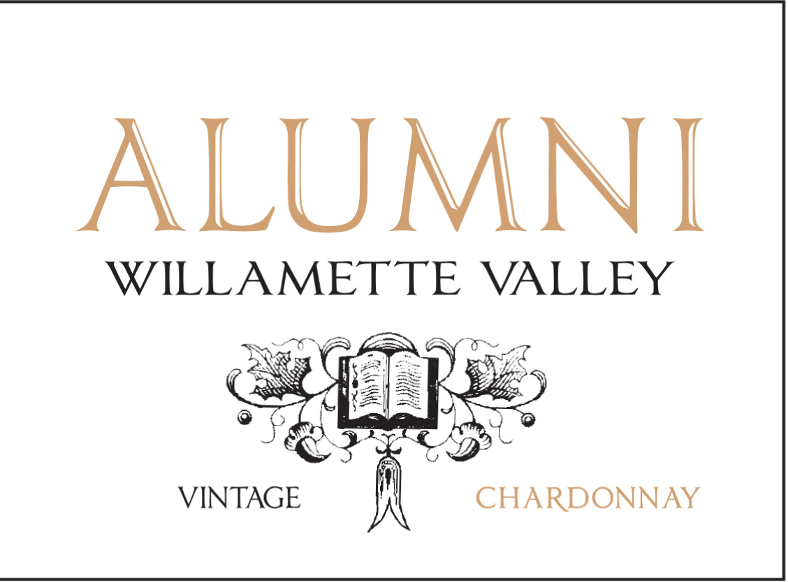 Alumni - Chardonnay label