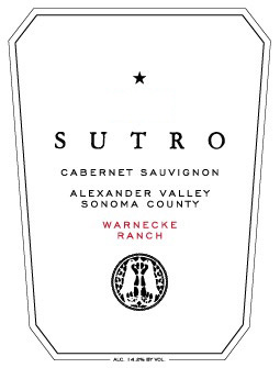 Sutro - Cabernet Sauvignon label