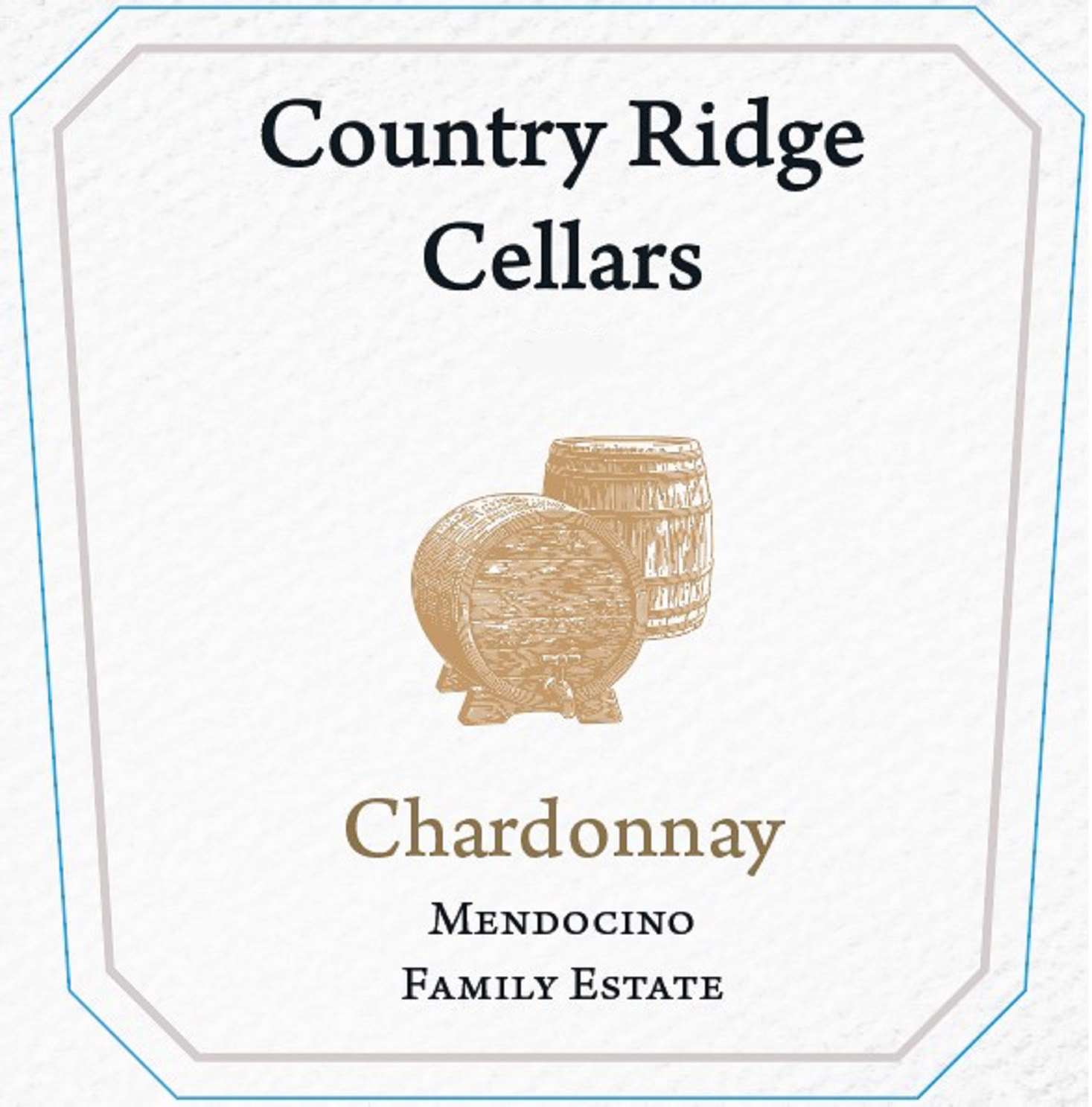 Country Ridge Cellars - Chardonnay label
