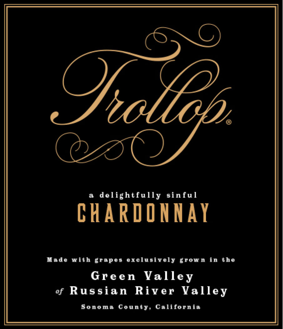 Trollop - Chardonnay  label