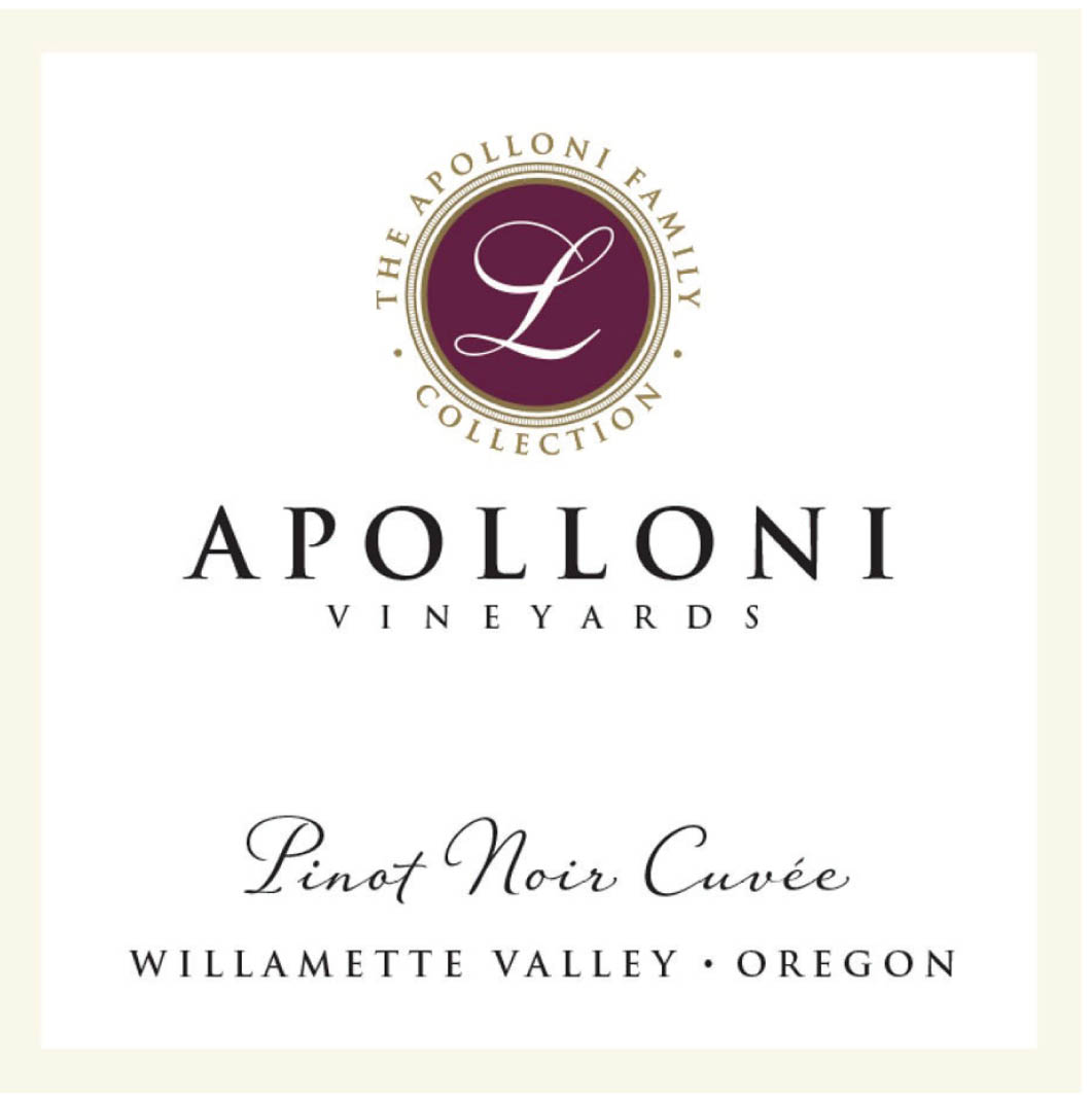 Apolloni Vineyard - Pinot Noir Cuvee label