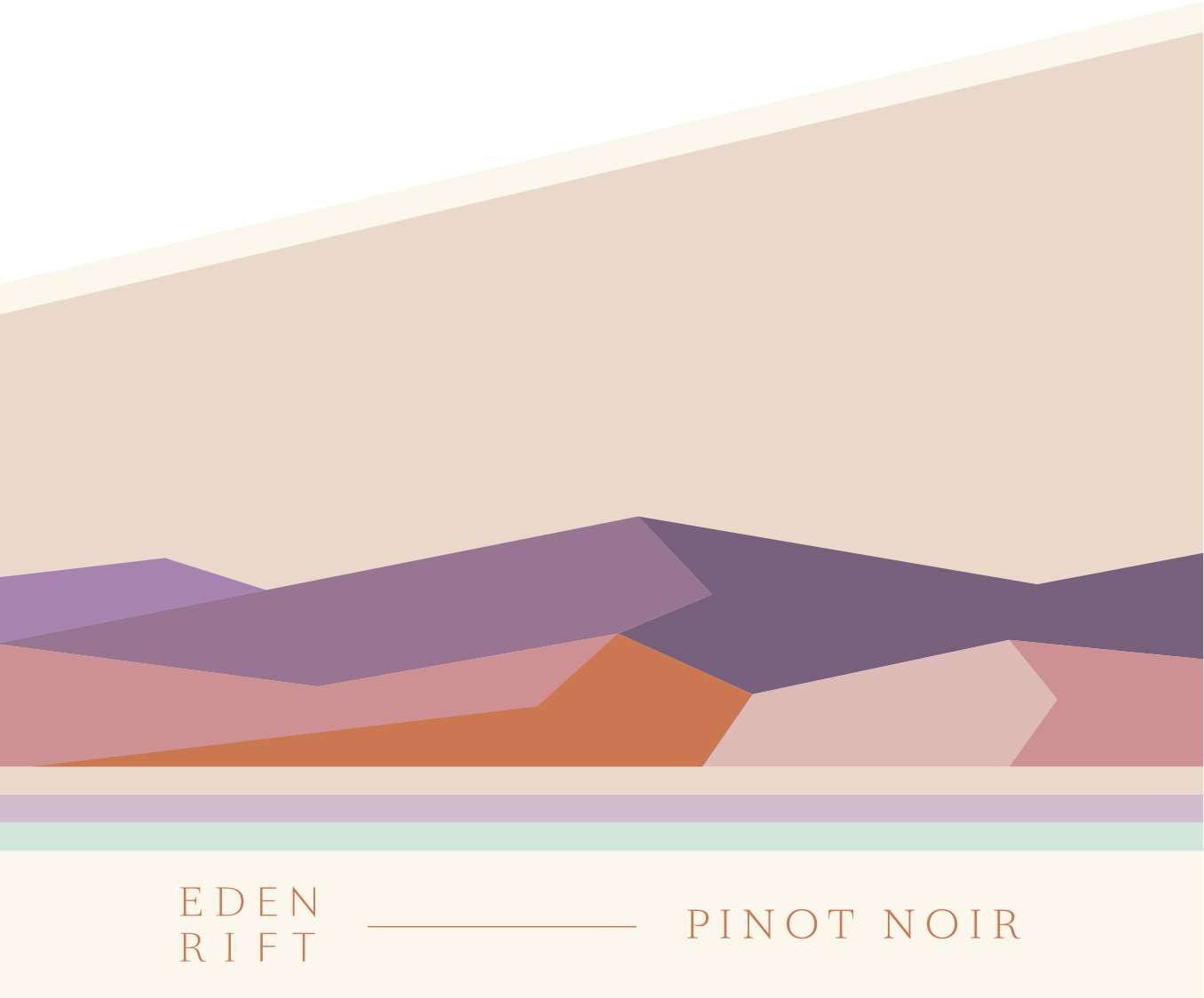 Eden Rift - Estate Pinot Noir label