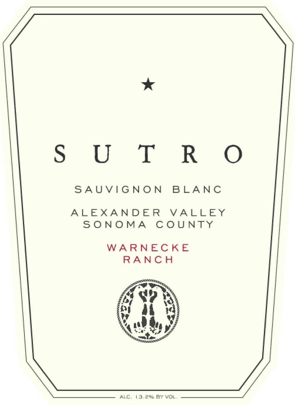 Sutro - Sauvignon Blanc label