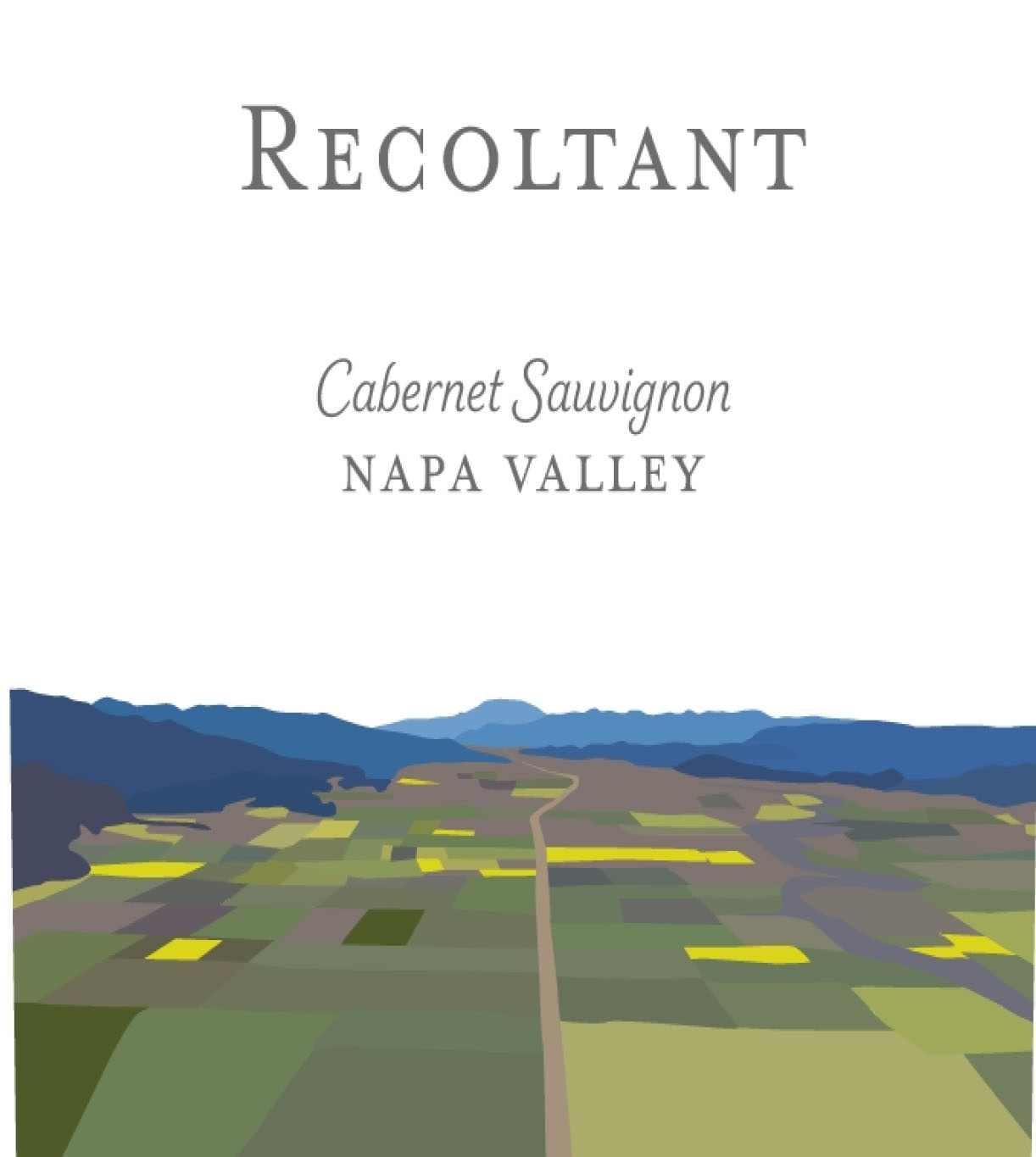 Recoltant - Cabernet Sauvignon label
