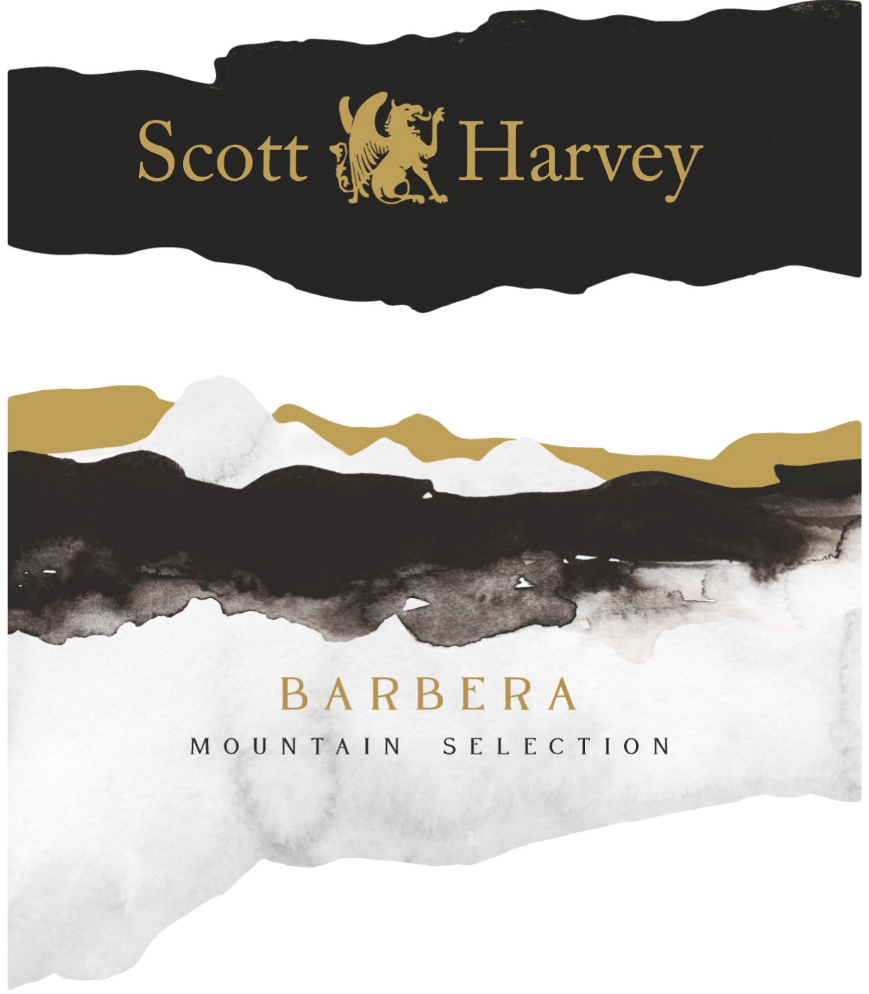 Scott Harvey - Barbera - Mountain Selection label