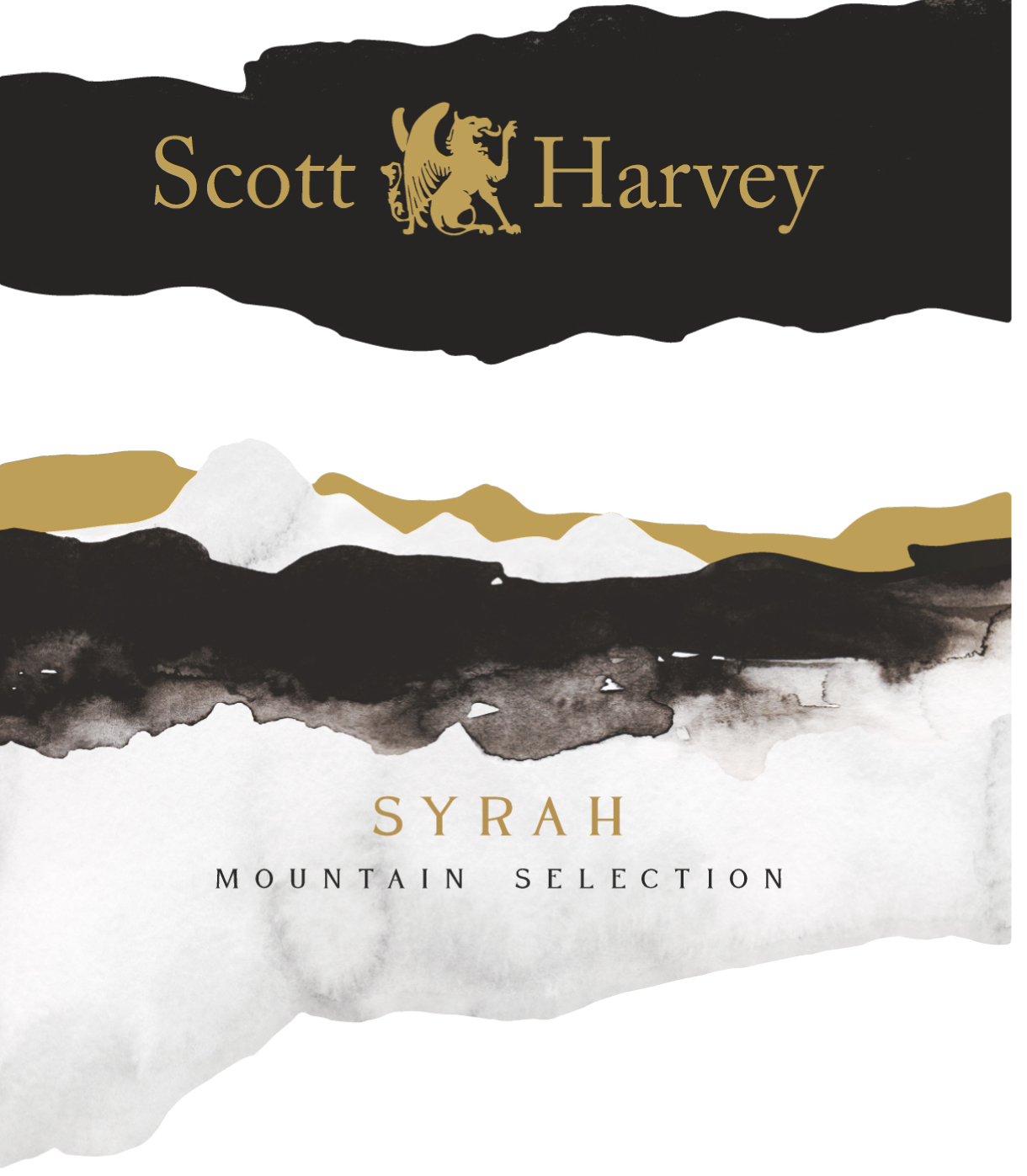 Scott Harvey - Syrah - Mountain Selection label