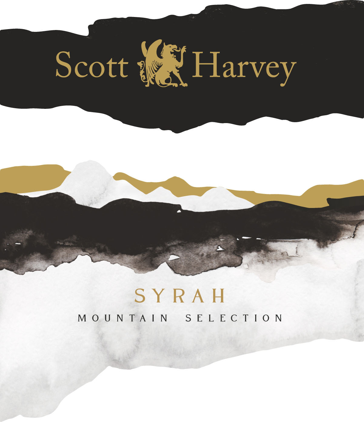 Scott Harvey - Syrah - Mountain Selection label