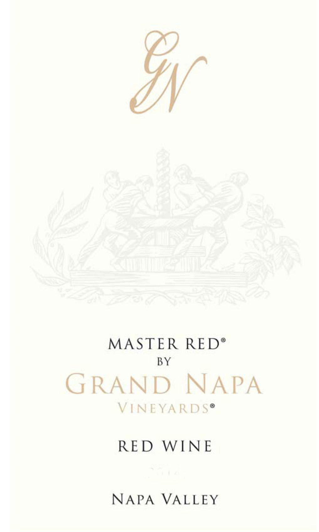Grand Napa Vineyards - Red Wine Master Red label