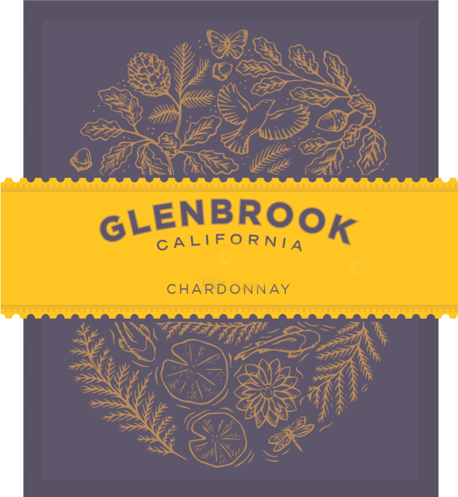 Glenbrook - Chardonnay label