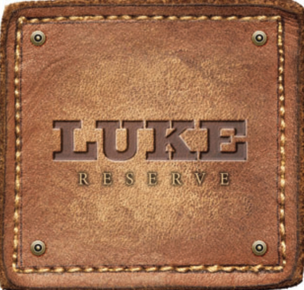 Luke Wines - Syrah Reserve label