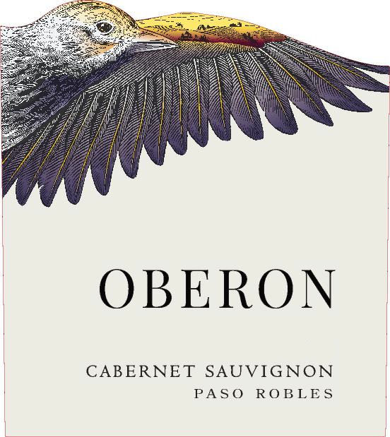 Oberon - Cabernet Sauvignon Paso Robles label