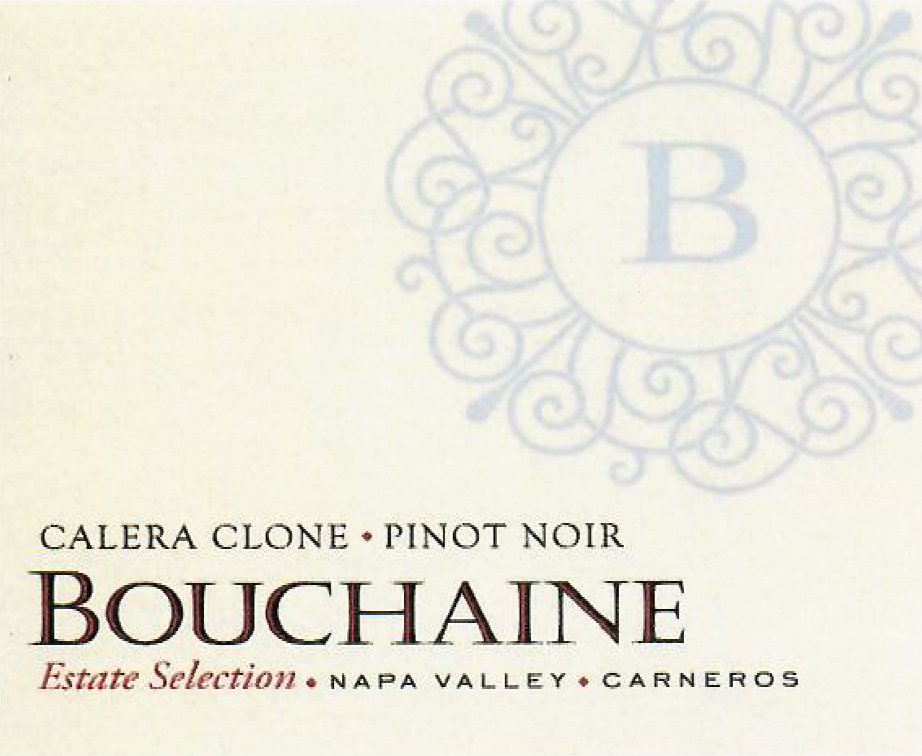 Bouchaine - Pinot Noir - Calera Clone label