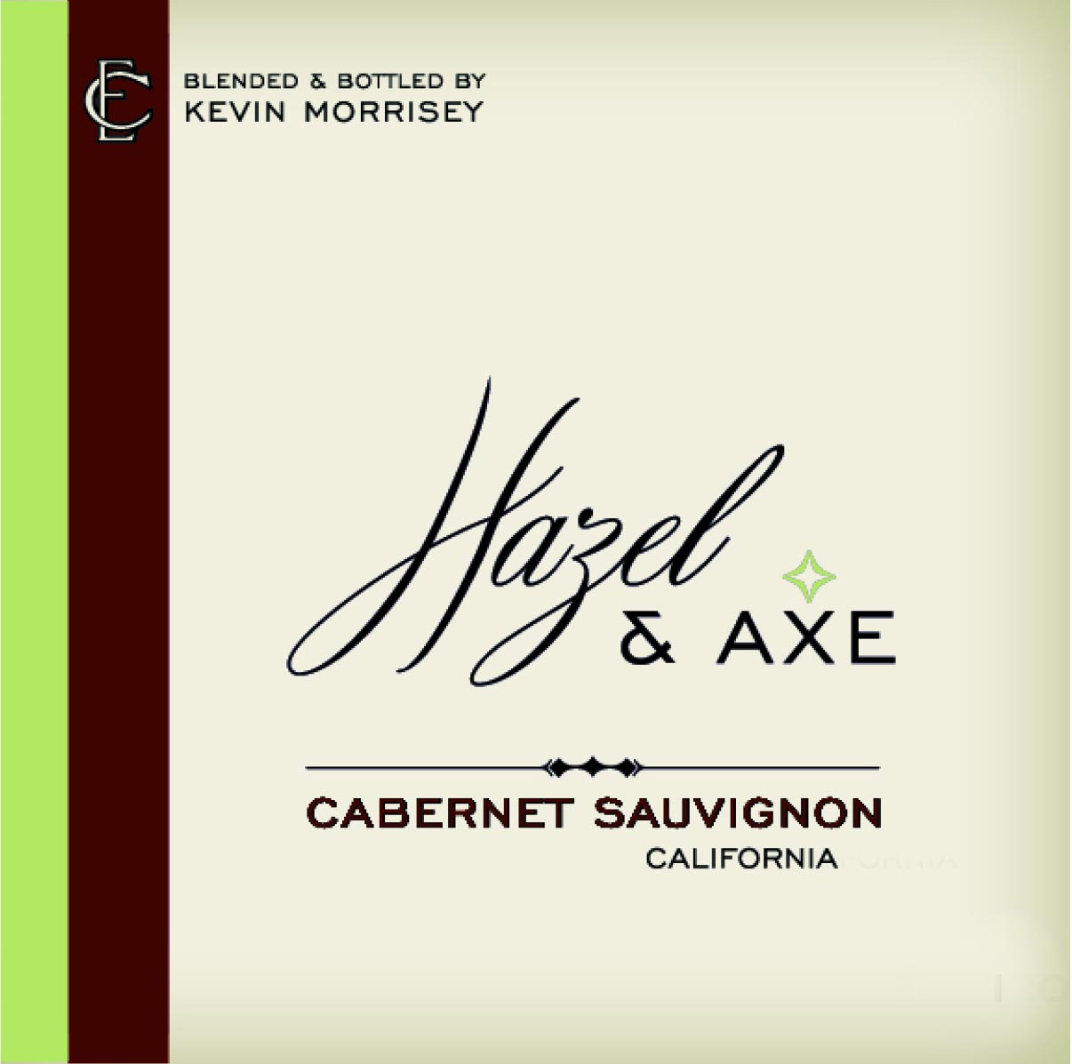 Hazel & Axe - Cabernet Sauvignon label