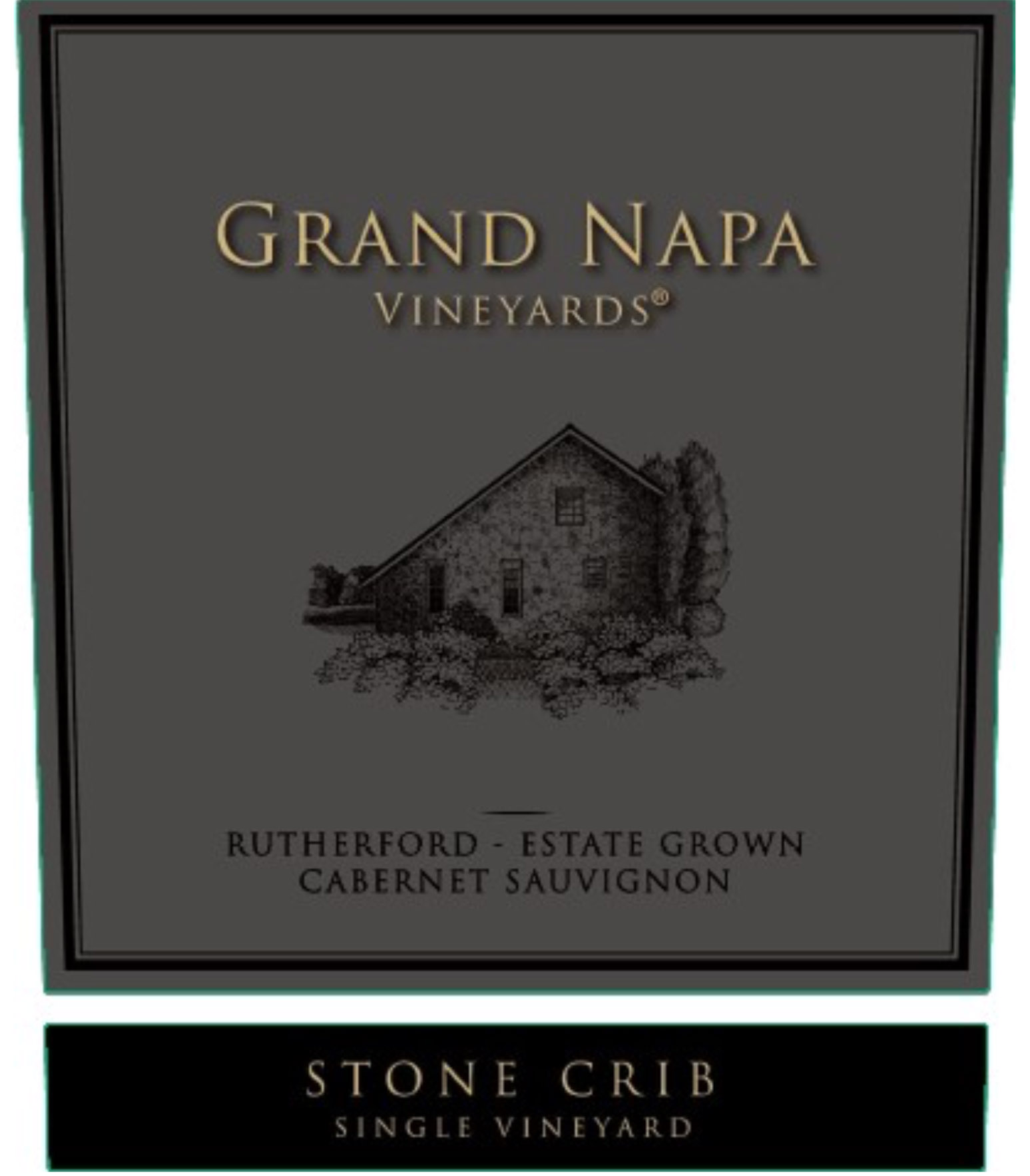 Grand Napa Vineyards - Stone Crib Cabernet Sauvignon label