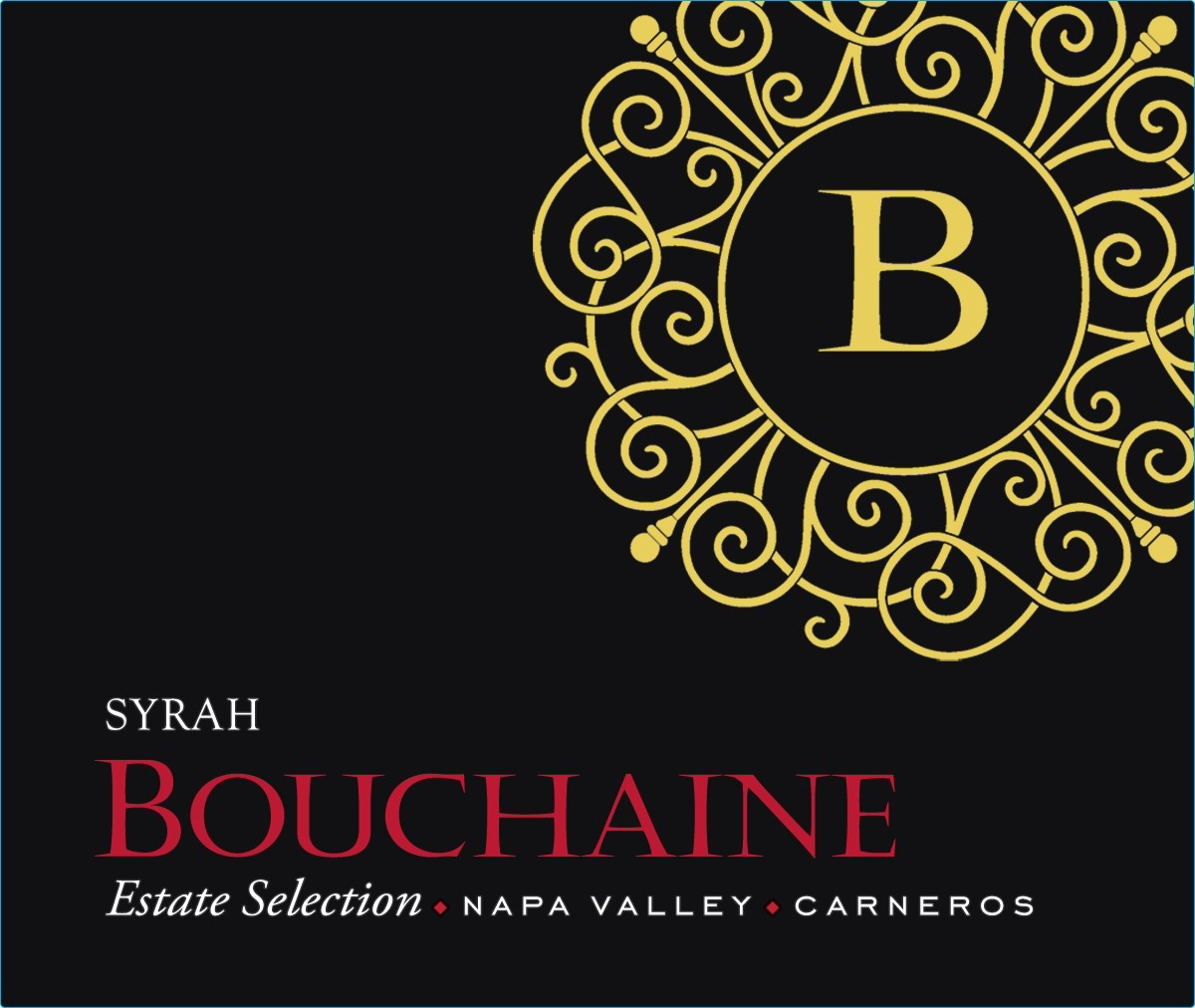 Bouchaine - Estate Syrah label