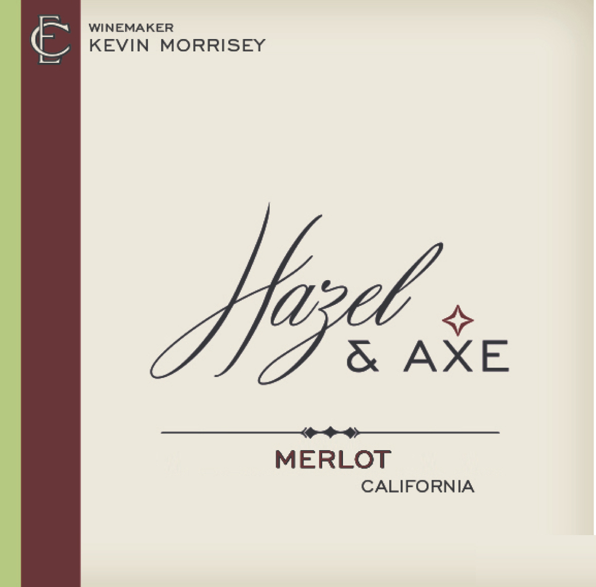 Hazel & Axe - Merlot label