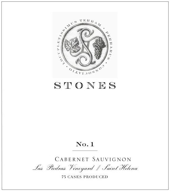 Stones - No. 1 - Cabernet Sauvignon label