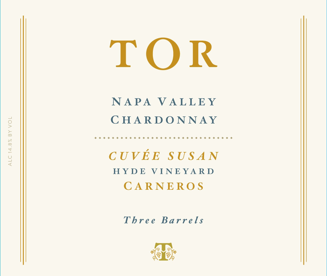 TOR - Chardonnay - Cuvee Susan - Hyde Vineyards label