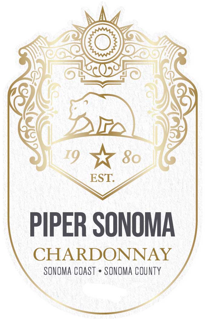 Piper Sonoma - Chardonnay label