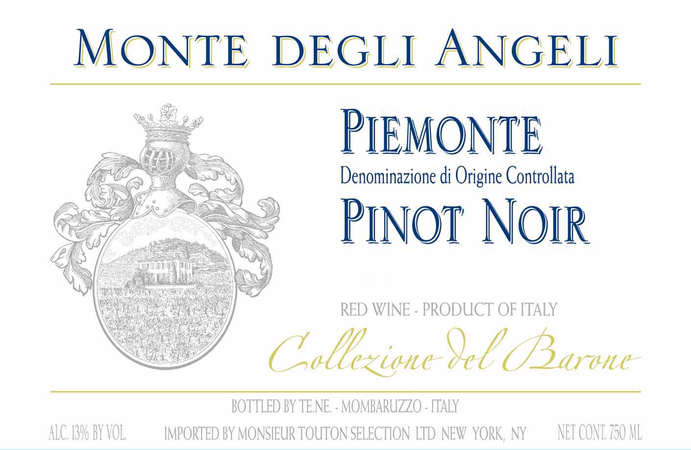 Monte Degli Angeli - Pinot Noir label