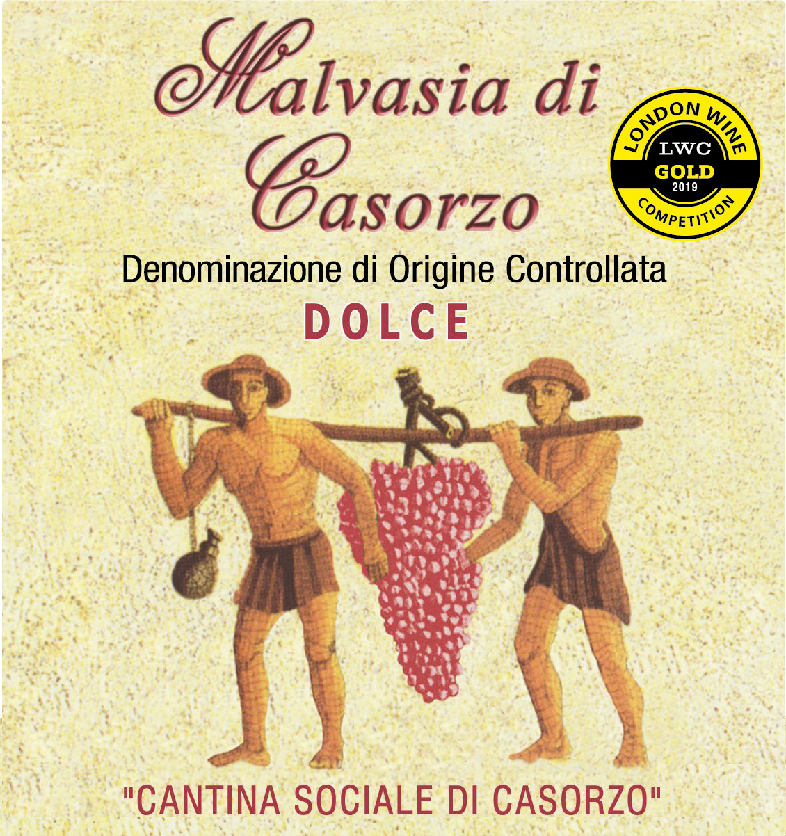 Cantina Sociale di Casorzo - Malvasia di Casorzo label