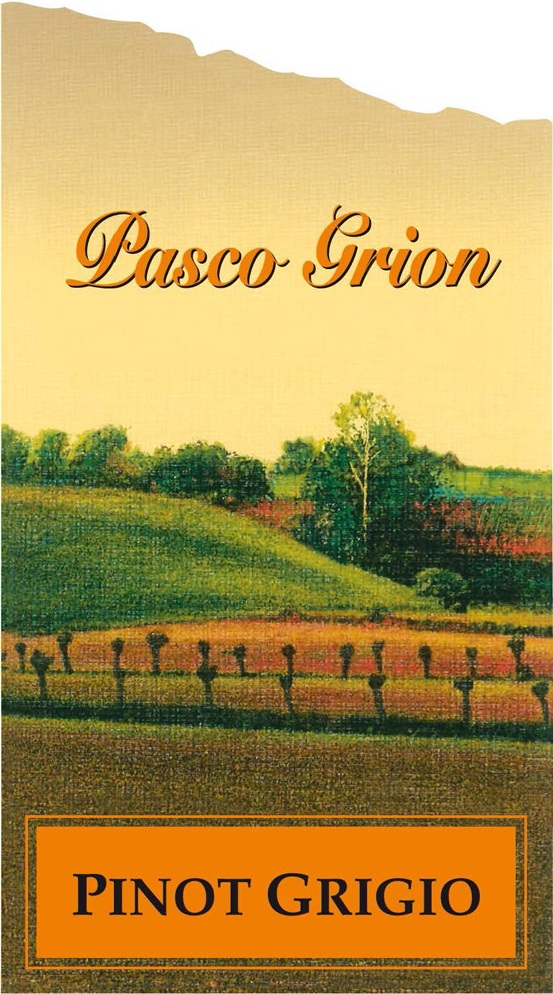 Pasco Grion - Pinot Grigio label