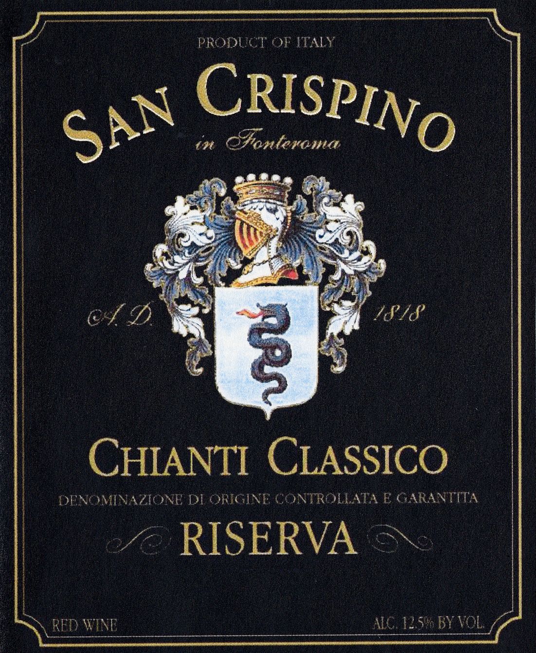 San Crispino - Chianti Classico Riserva label