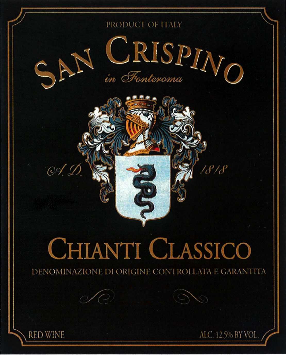 San Crispino - Chianti Classico label