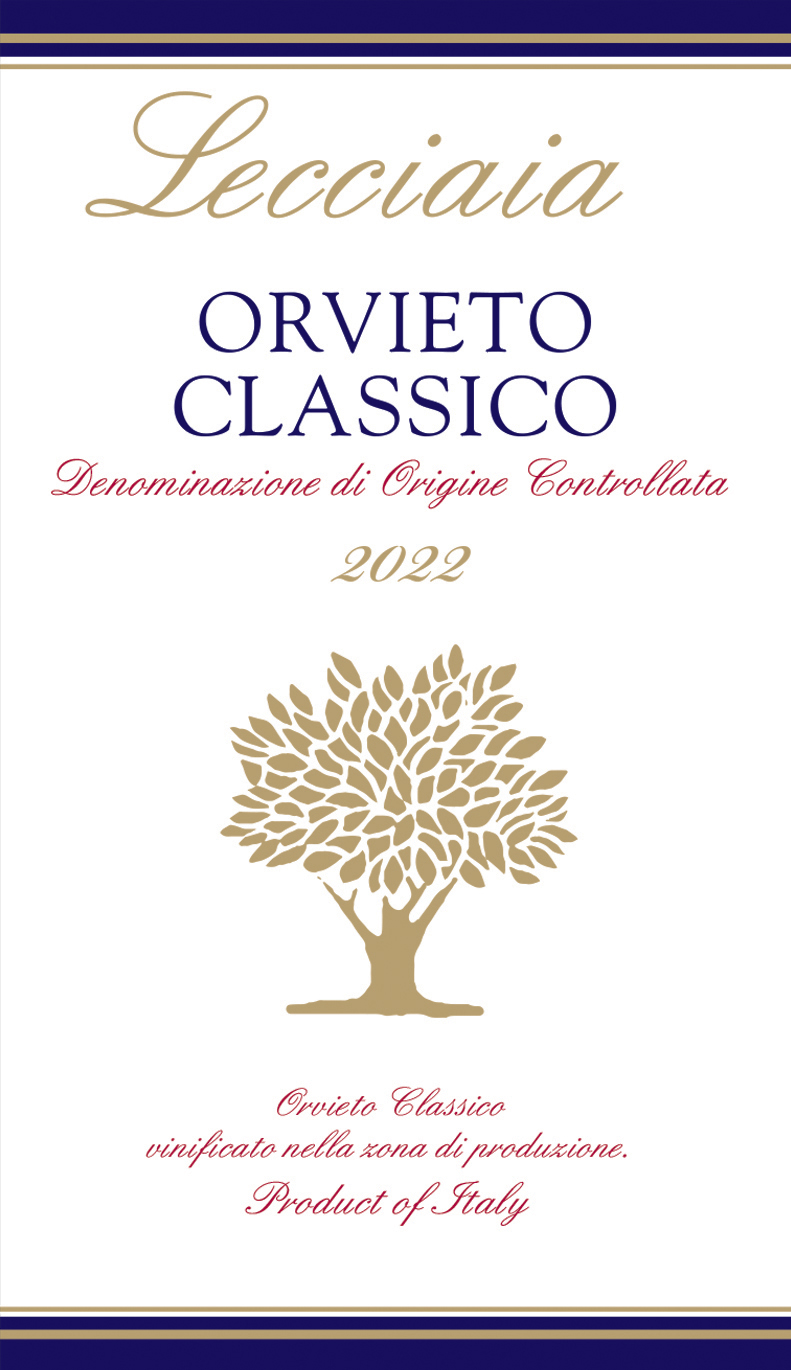 La Lecciaia - Orvieto Classico label