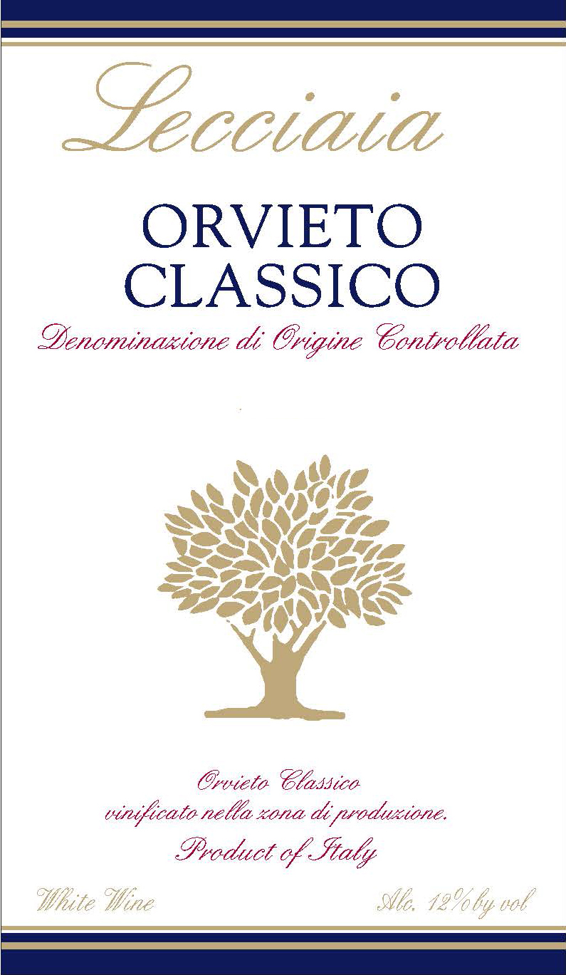 La Lecciaia - Orvieto Classico label