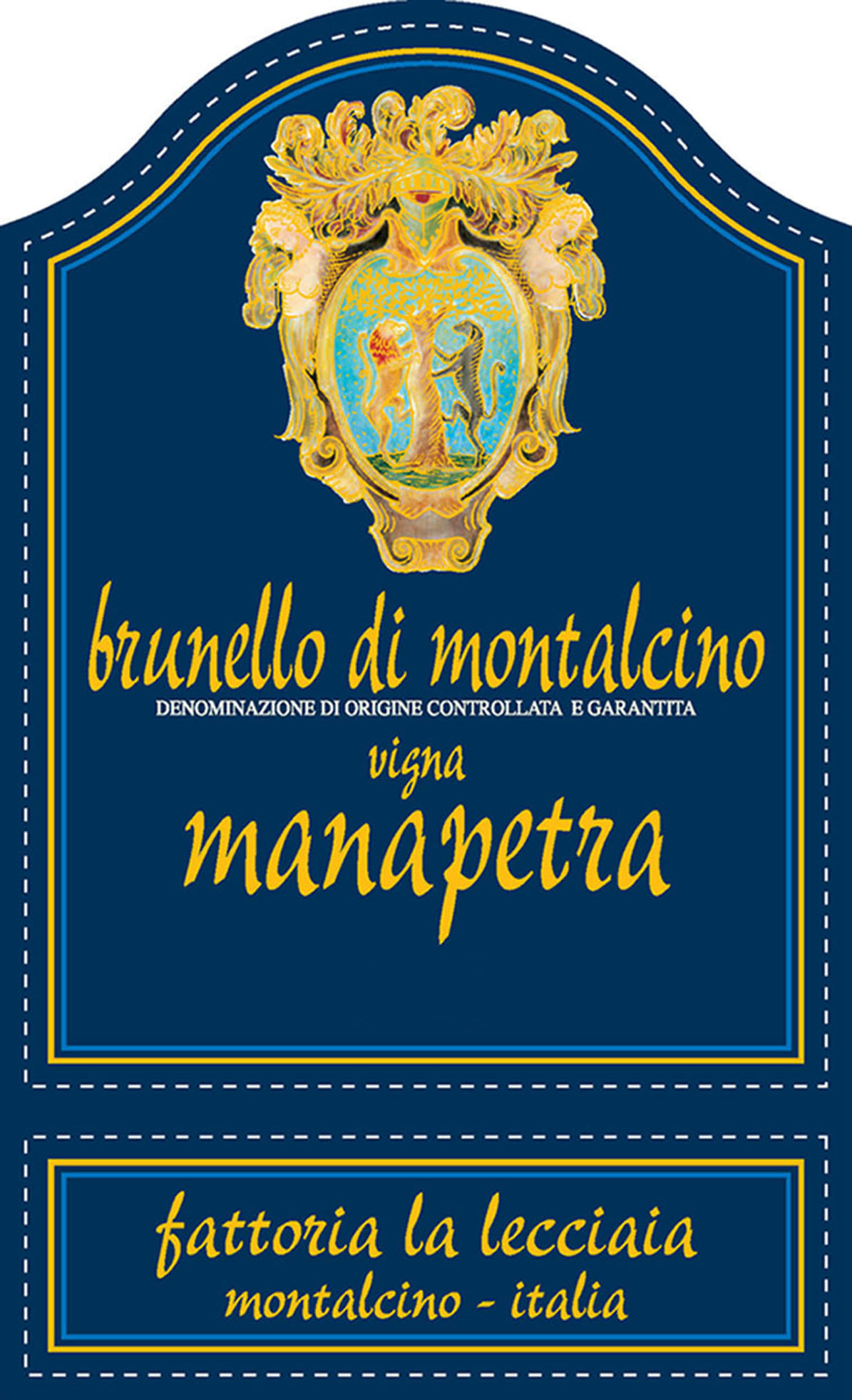 La Lecciaia - Vigna Manapetra label