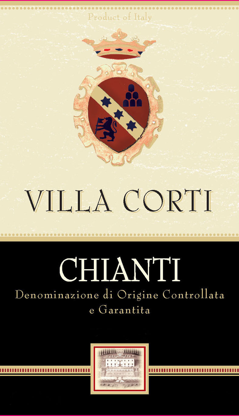 Villa Corti - Chianti label