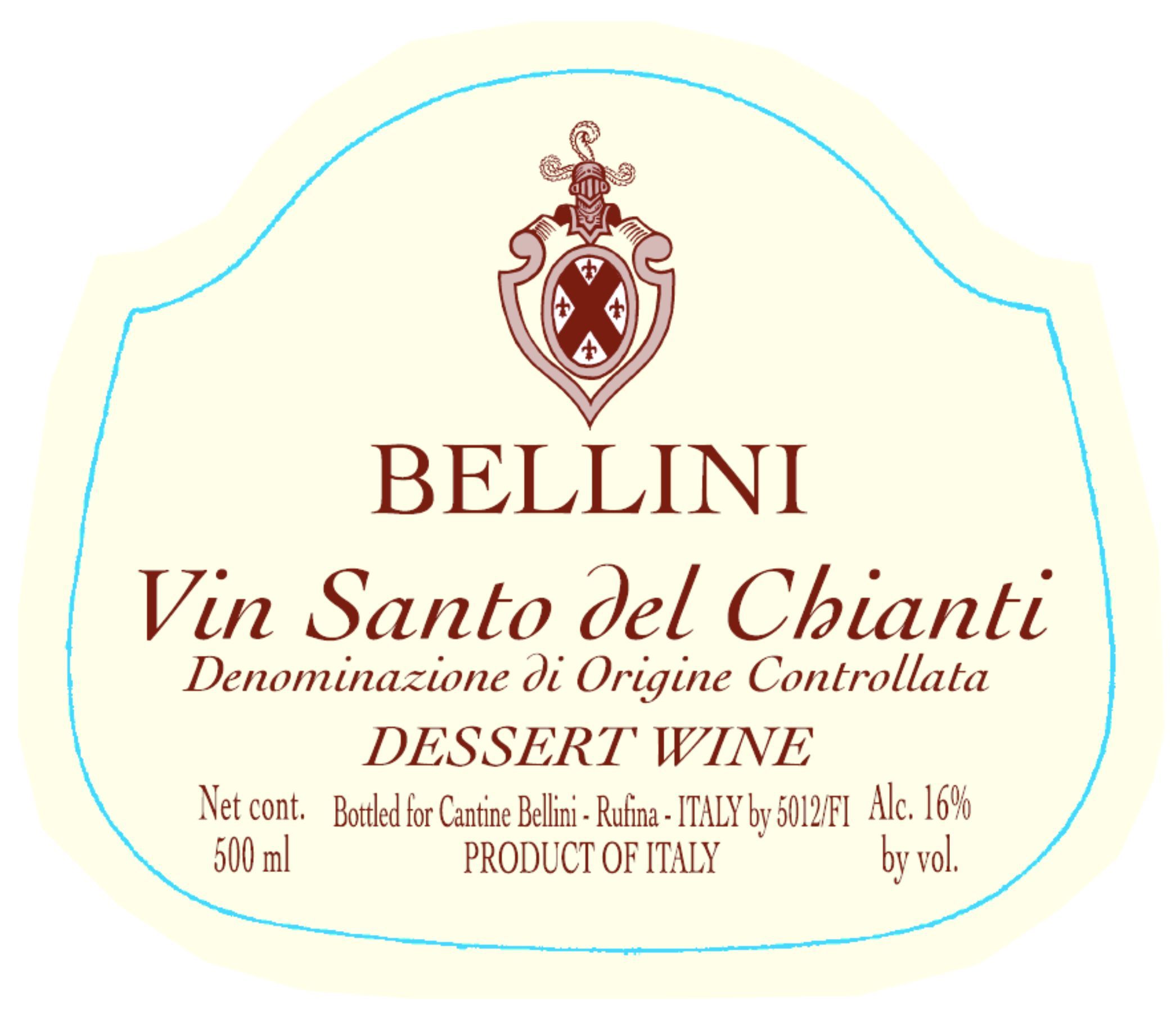 Bellini - Vin Santo del Chianti label