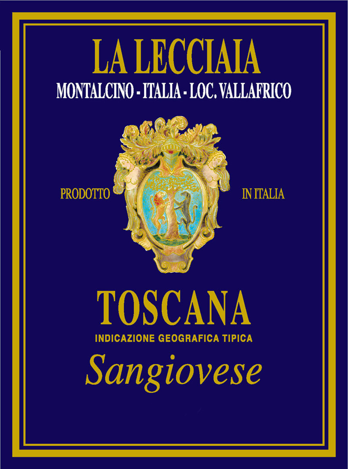 La Lecciaia - Sangiovese Toscana label