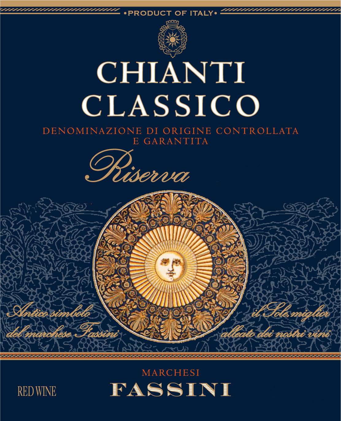 Marchesi Fassini - Chianti Classico Riserva label