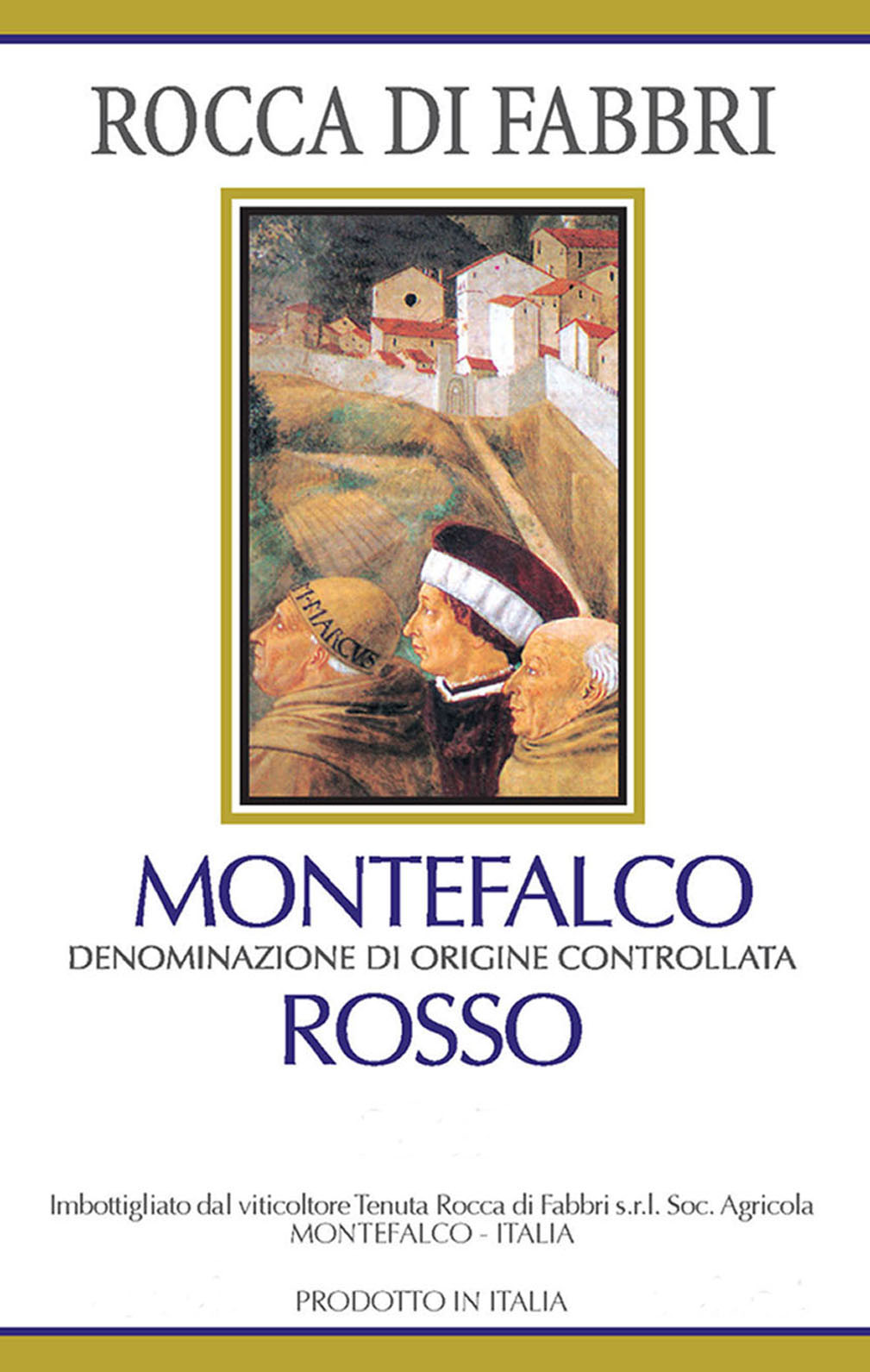Rocca di Fabbri - Montefalco Rosso label
