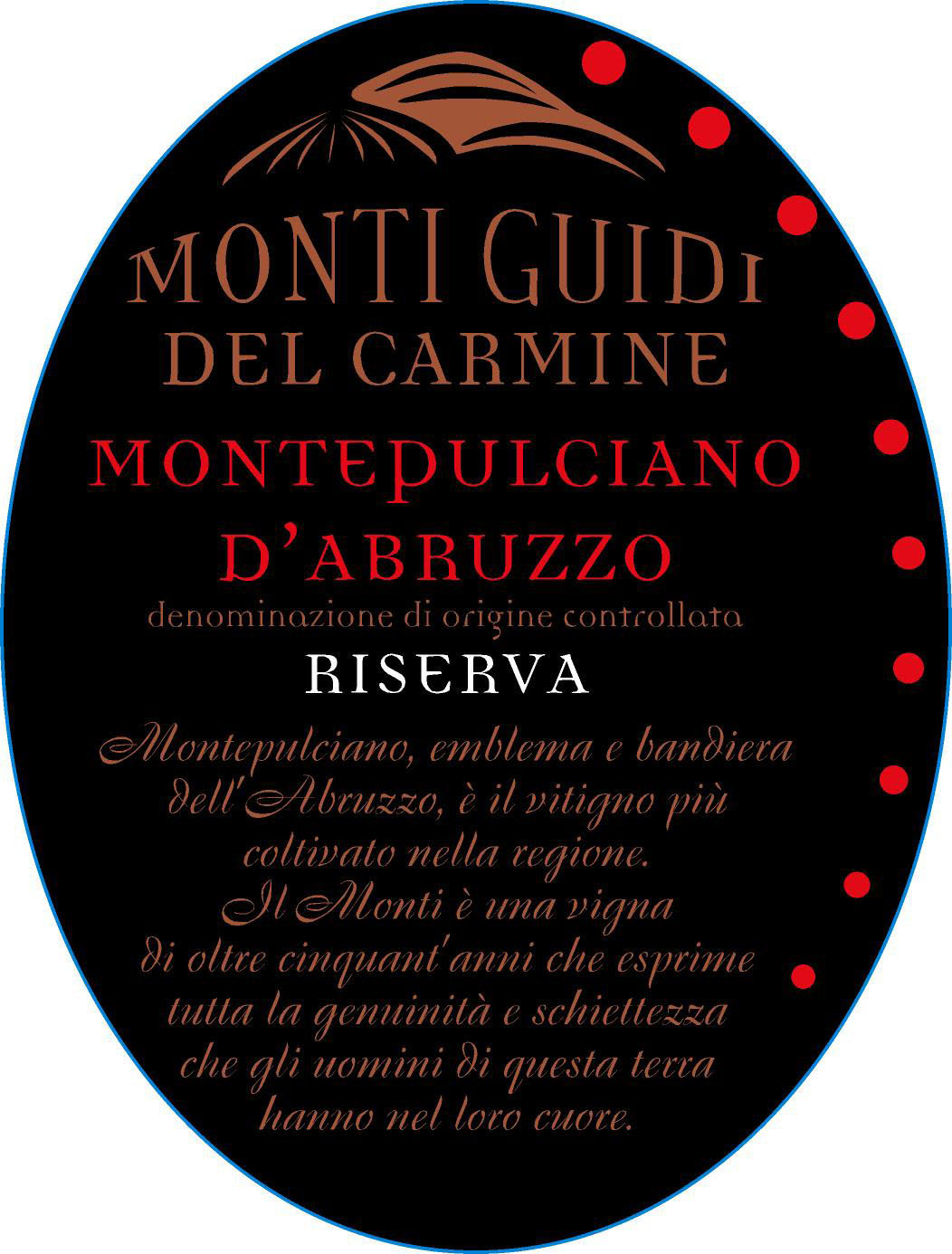 Monti Guidi - Riserva label