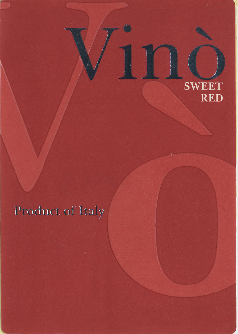 Cantina Gabriele - Vino Sweet Red label