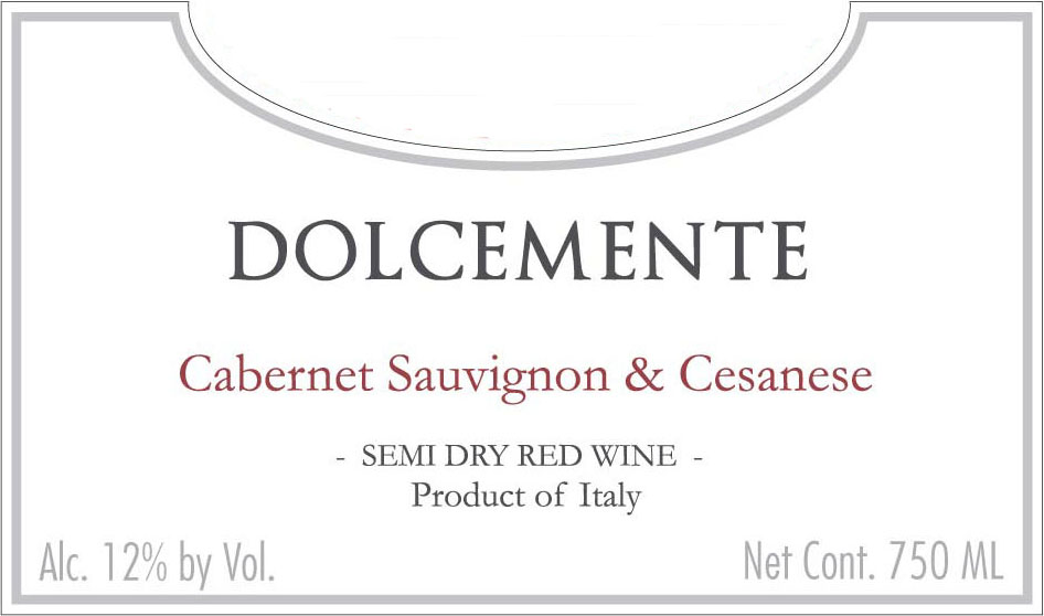 Cantina Gabriele - Dolcemente label