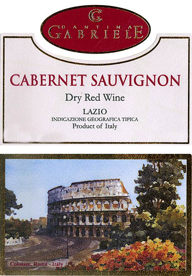 Cantina Gabriele - Cabernet Sauvignon label