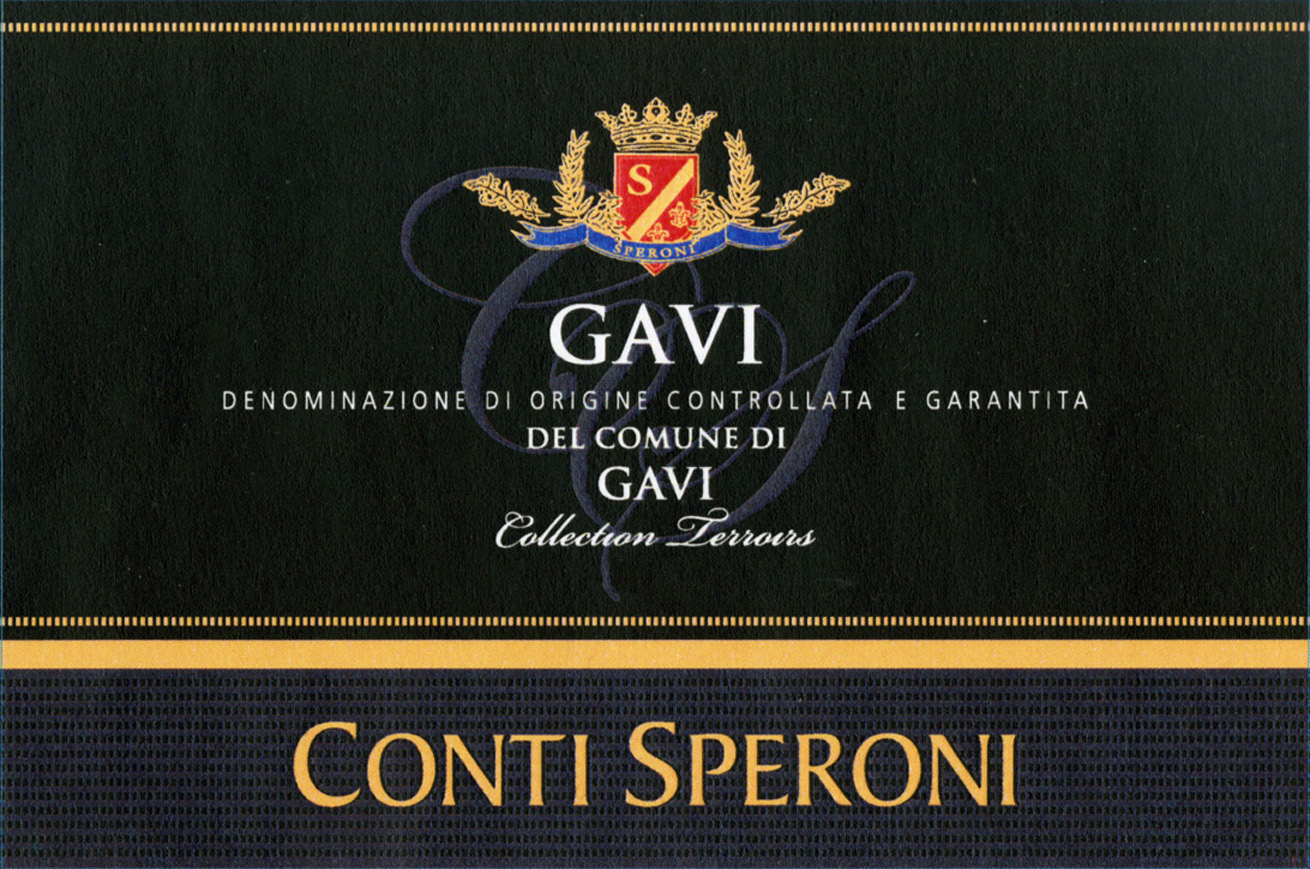 Conti Speroni - Gavi label