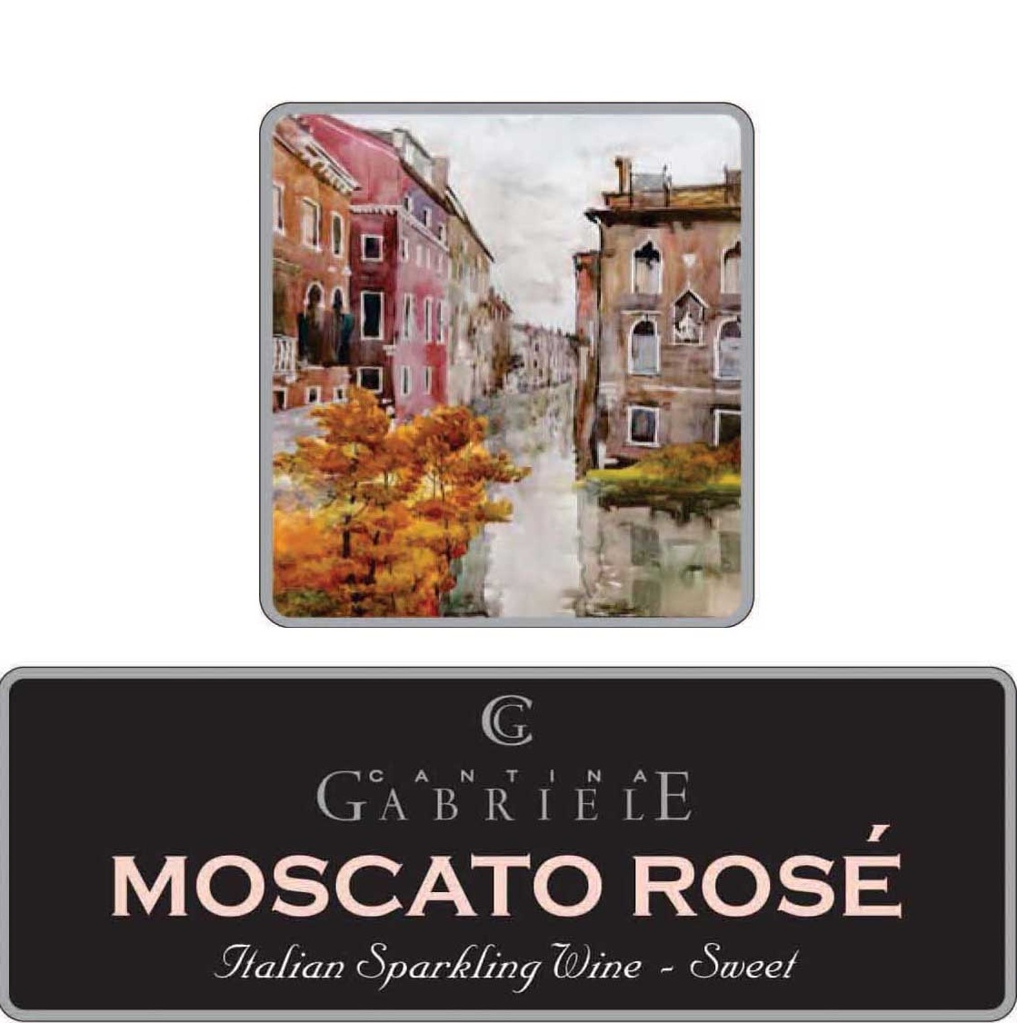 Cantina Gabriele - Gabriele Moscato Rose label